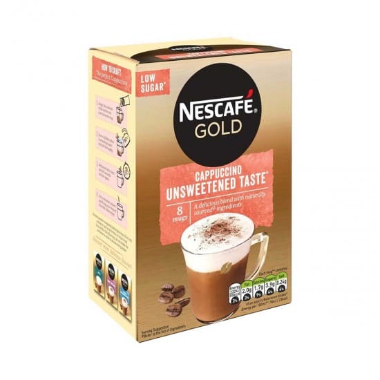 Nescafe Gold Cappuccino Unsweetened Taste 113.6g