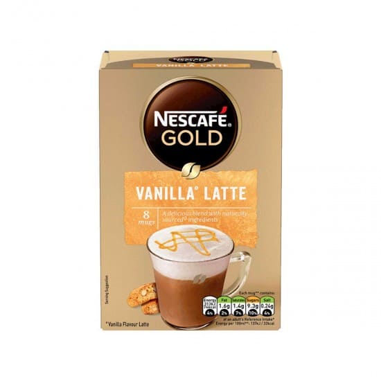 Nescafe Gold Vanilla Latte 148g