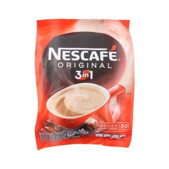 Nescafe Original 3 IN 1 Instant Coffee 30 Sachet 525g