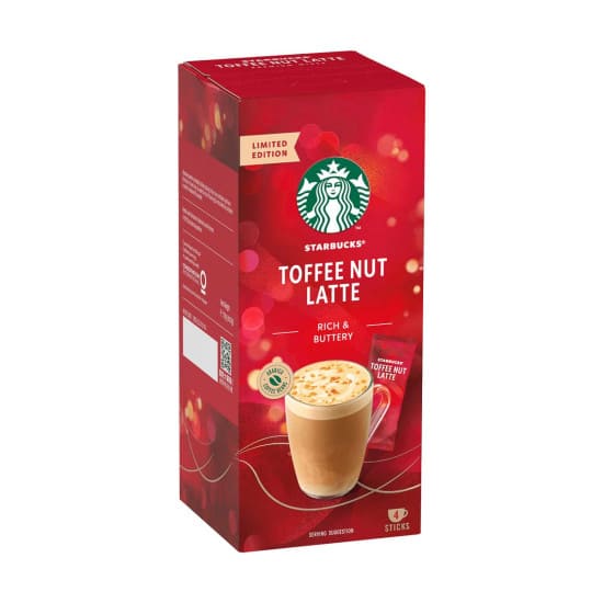 Starbucks Toffee Nut Latte Rich and Buttery 92g