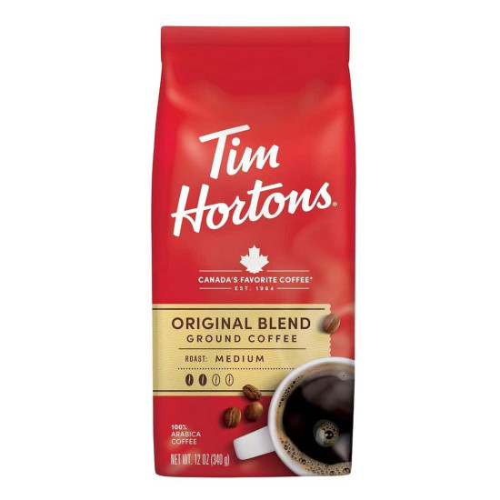 Tim Hortons Original Blend Ground Coffee 340g