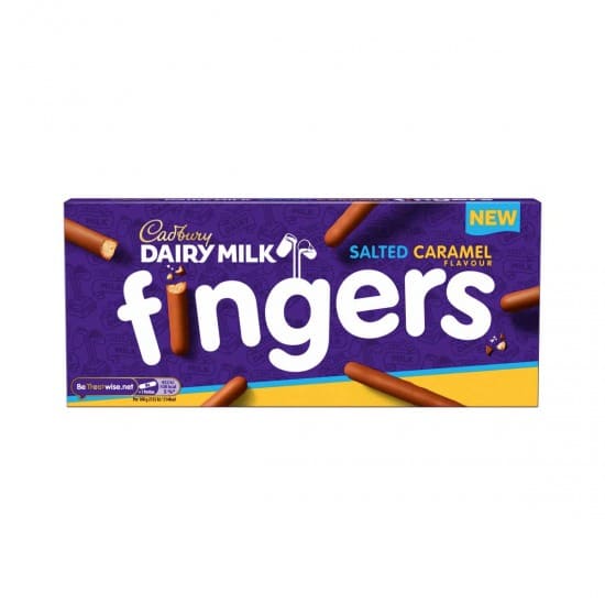 Cadbury Dairy Milk Fingers Salted Caramel 114g