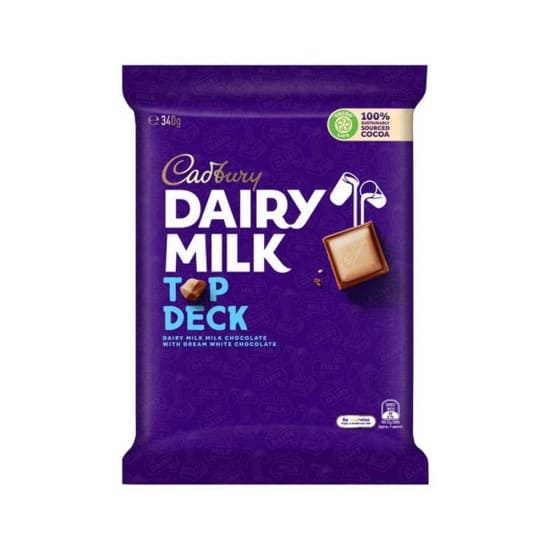 Cadbury Dairy Milk Top Deck 340g