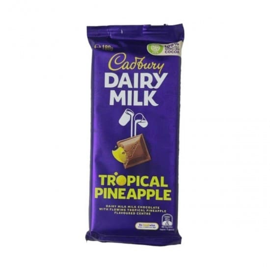 Cadbury Dairy Milk Tropical Pineapple 180g