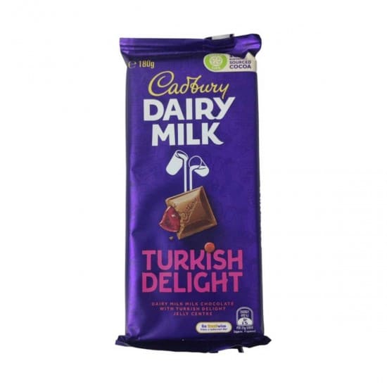 Cadbury Dairy Milk Turkish Delight 180g