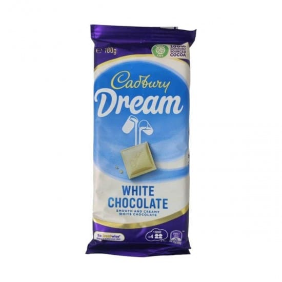 Cadbury Dream White Chocolate 180g