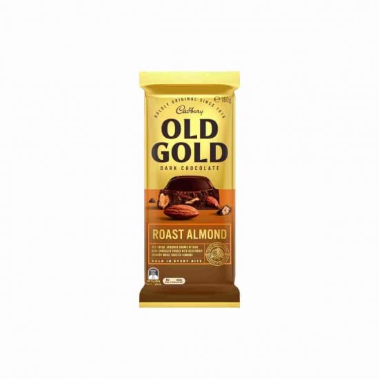 OLD GOLD DARK CHOCOLATE ROAST ALMOND 180g