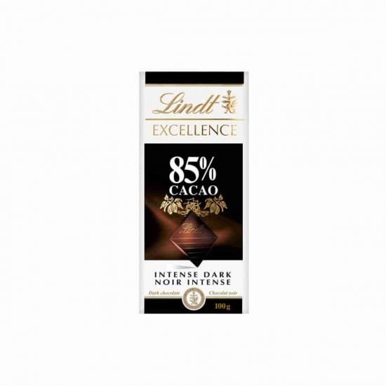 LINDT EXCELLENCE DARK 85% BAR 100g