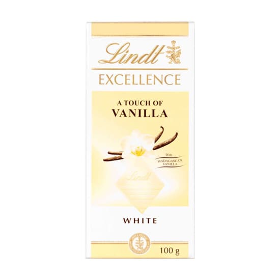 Lindt Excellence a Touch of Vanilla White 100g