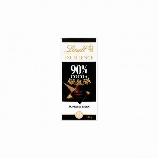 LINDT EXCELLENCE DARK 90% COCOA SUPREME DARK 100 G