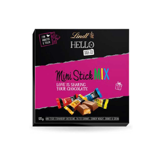 Lindt Hello Mini Stick Mix 120g