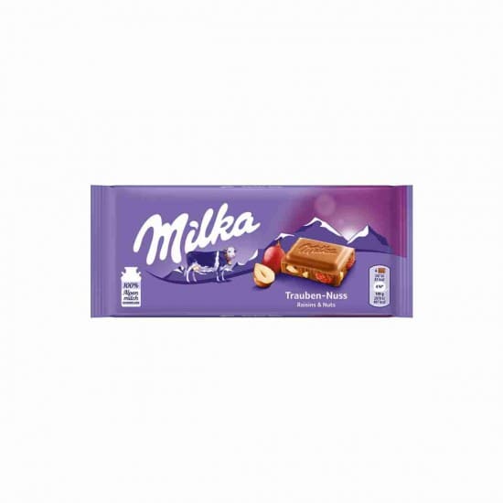 MILKA RAISIN N NUT 100g