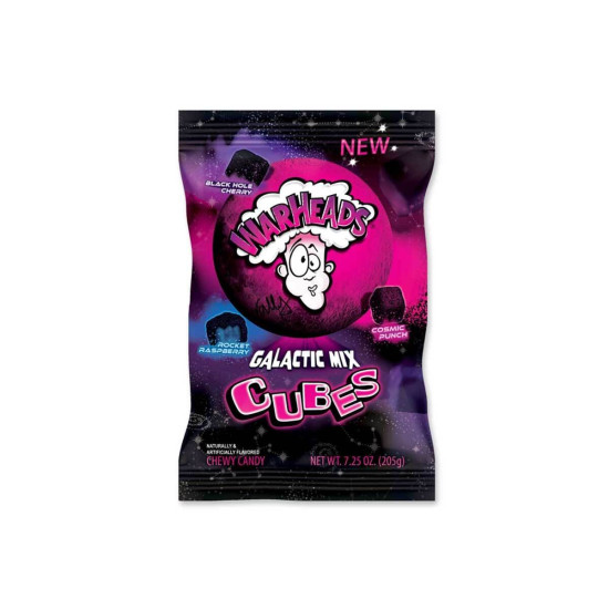 Warheads Galactic Mix Cubes Pack 205g