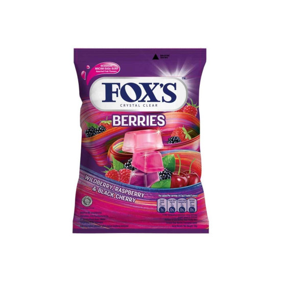 Fox's Crystal Clear Berries 90g