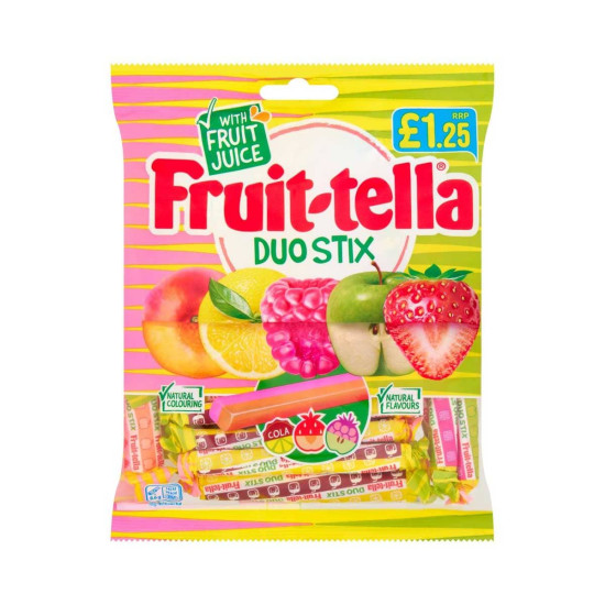 Fruit Tella Duo Stix Pack 135g