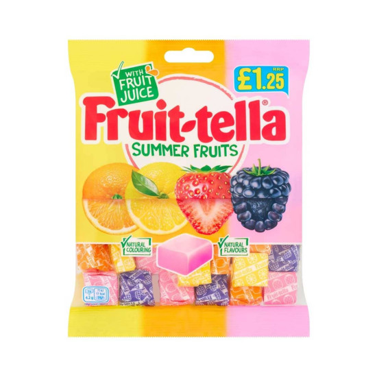 Fruit Tella Summer Fruits Pack 135g