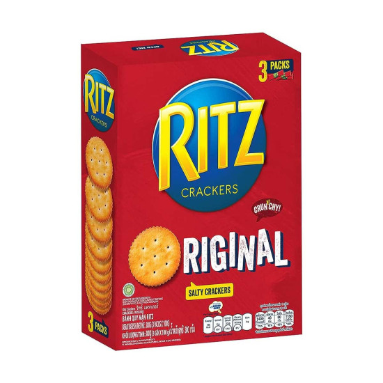 Ritz Crackers Original Salty Crackers 3 Packs 300g