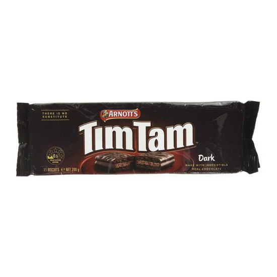 Arnott's Timtam Dark 11 Biscuits 200g