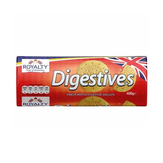 Royalty Digestives Finest British Tea Biscuits 400g