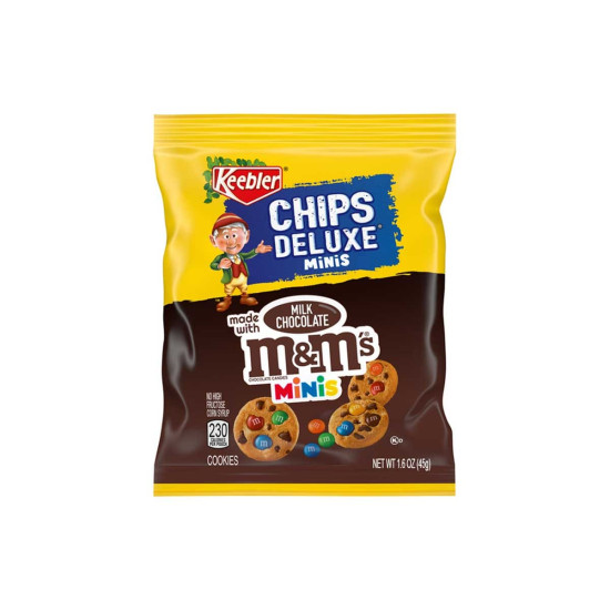 Chips Deluxe Minis Milk Chocolate M & M's  Minis 45g