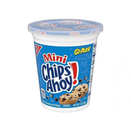 Chips Ahoy Mini Chocolate Chip Cookies Cup 99g