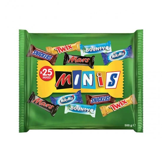 Minis 25 Mixed 500g