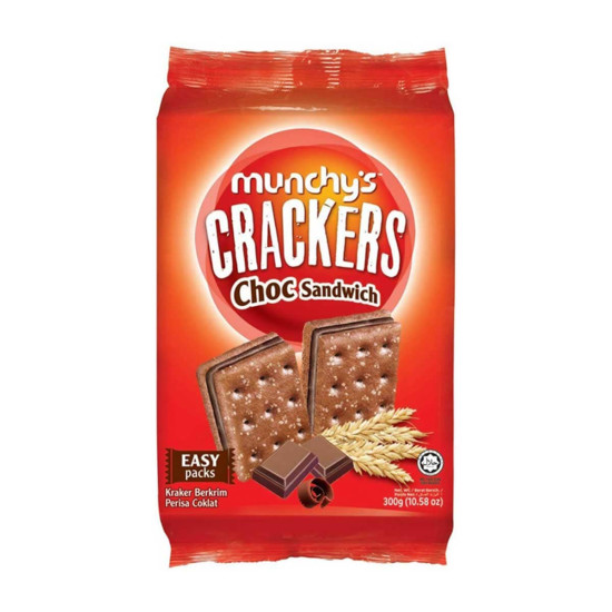 Munchy's Crackers Choc Sandwich 300g