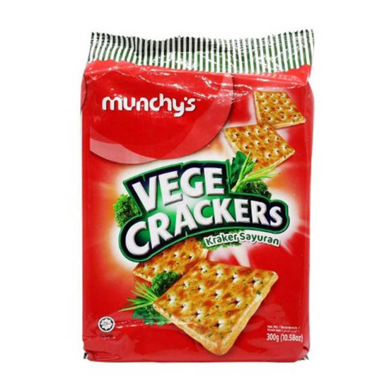 Munchy's Vege Crackers Kraker  Sayuran 300g