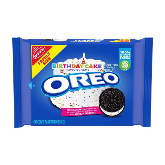 Oreo Birthday Cake Flavour Creme 432g