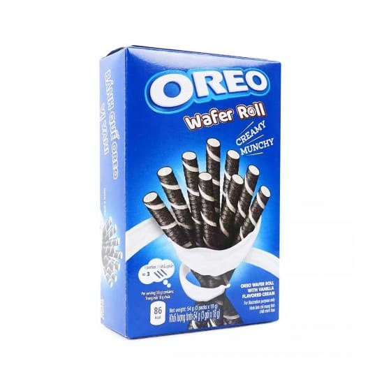 Oreo Wafer Roll With Vanilla Cream 54g