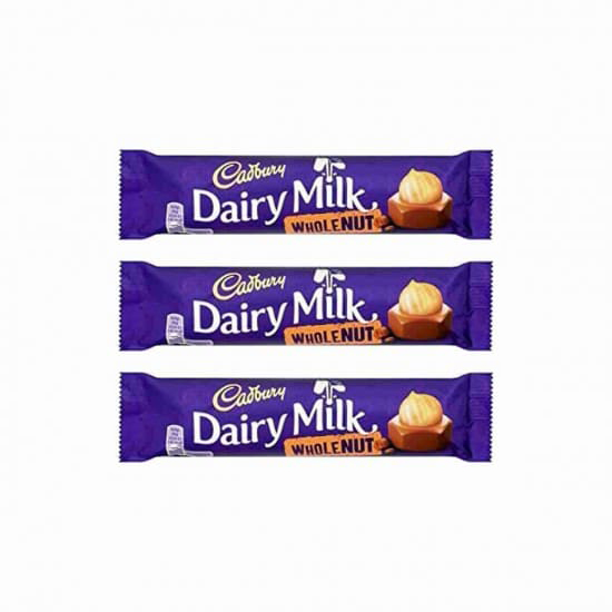 DAIRY MILK WHOLENUT 45G Pack Of 3