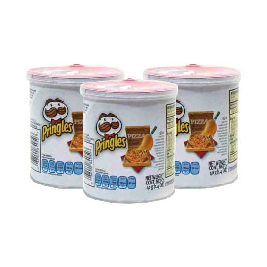 PRINGLES PIZZA 40g Pack Of 3