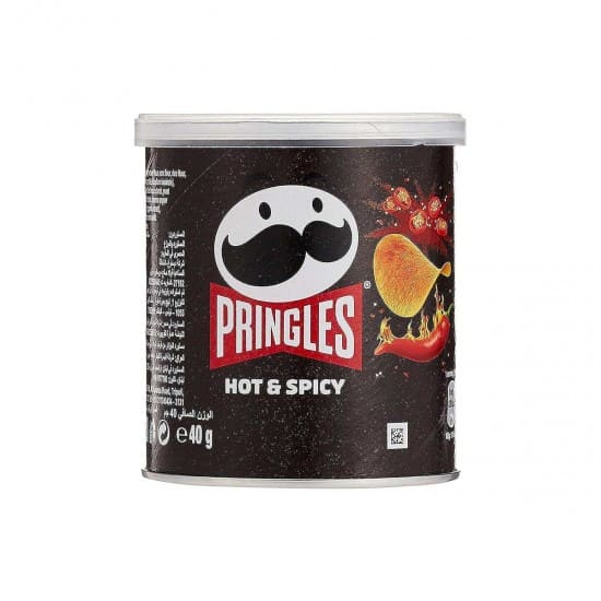 Pringles Hot And Spicy 40g Pack Of 3