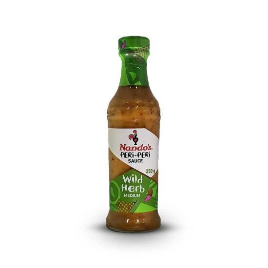 Nando's Peri Peri Sauce Wild Herb Medium Bottle 250g