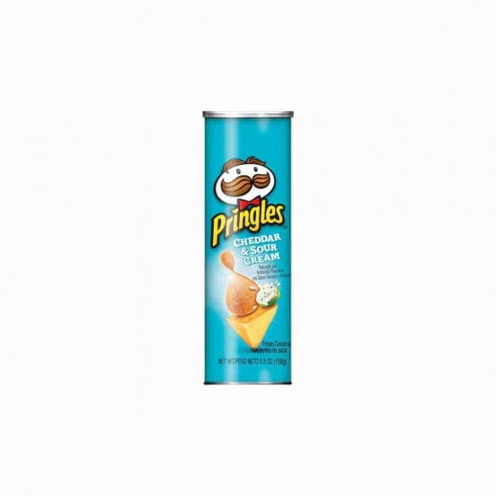 PRINGLES CHEDDAR AND SOUR CREAM 158g