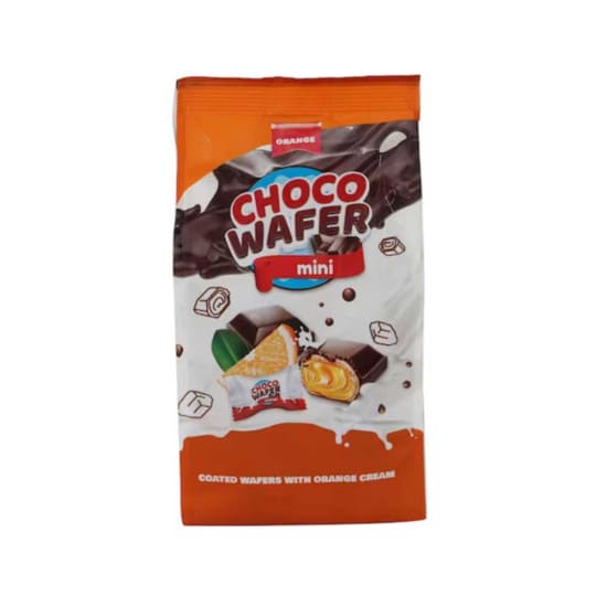 Choco Wafers Mini Orange 140g