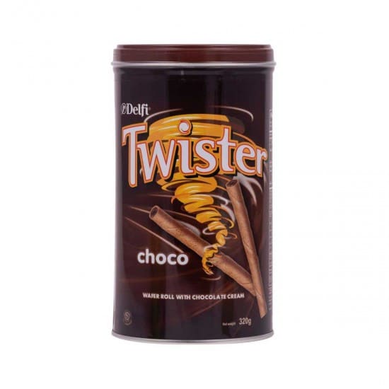 Delfi Twister Choco Wafer 320g