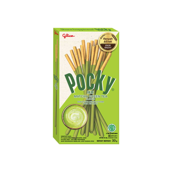 Pocky Double Milky Matcha Flavour 33g