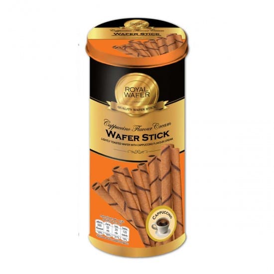 Royal Wafer Cappuccino Stick 125g