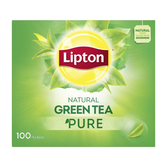 Lipton Natural Green Tea Pure 100 Tea Bags