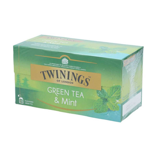 Twinings Of London Green Tea & Mint 25 Tea Bags 38g