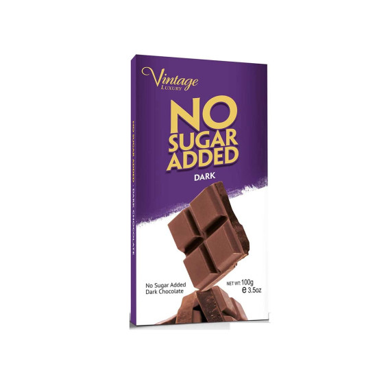 Vintage No Sugar Added Dark Chocolate 100g