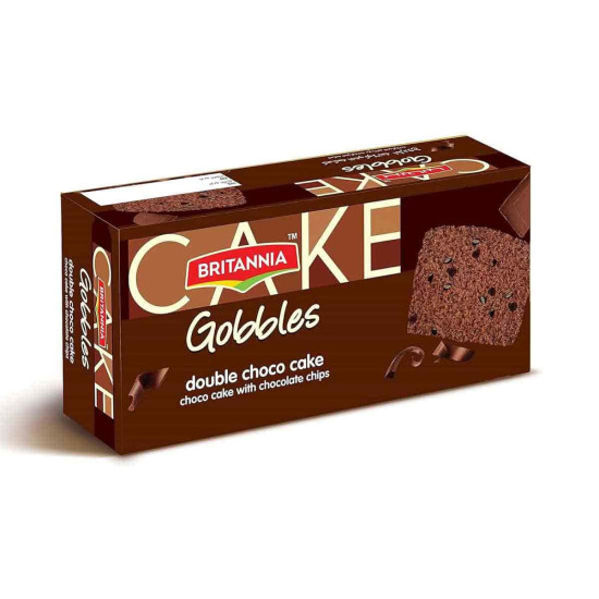 Britannia Gobbles Cake Double Choco Cake 250g