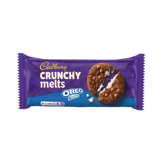 Cadbury Crunchy Melts Oreo Creme 156g