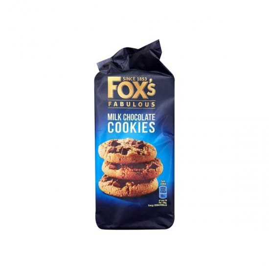 Fox's Fabulous Milk Chocolate Cookies 180g