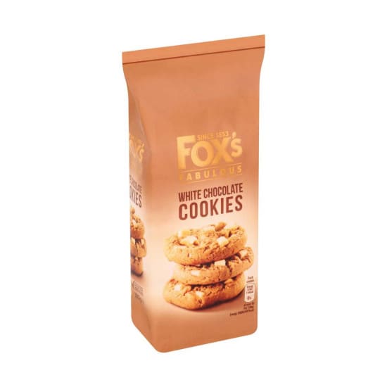 Fox's Fabulous White Chocolate Cookies 180g