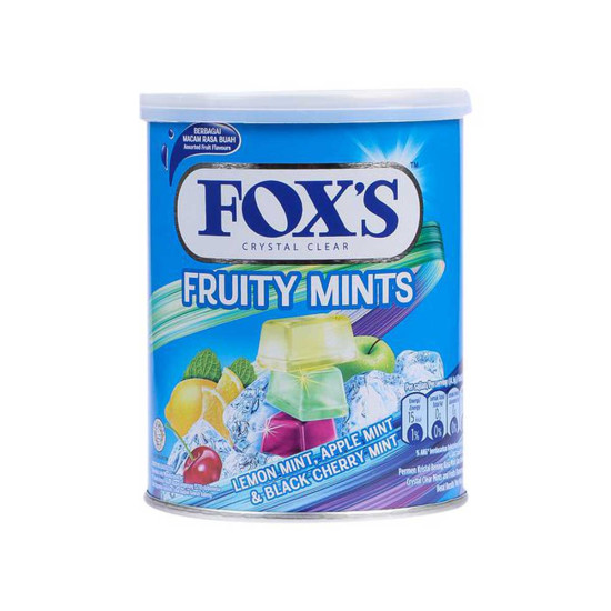 Fox's Crystal Clear Fruity Mints Jar 180g