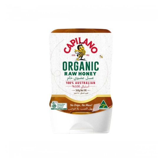 Capilano Organic Raw Honey 340g