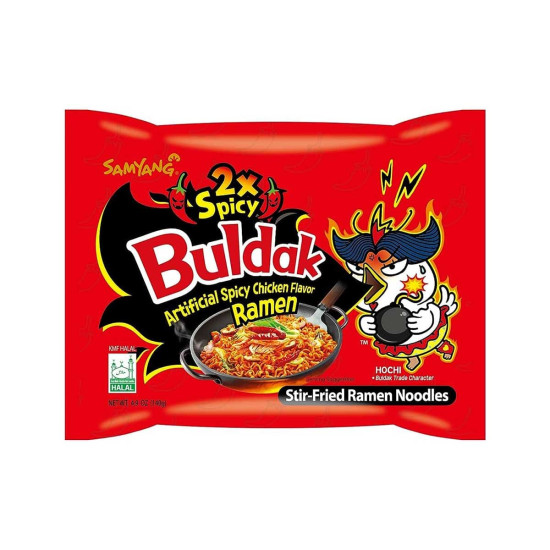 Samyang Buldak Hot Chicken Flavor Ramen 2X Spicy 140g