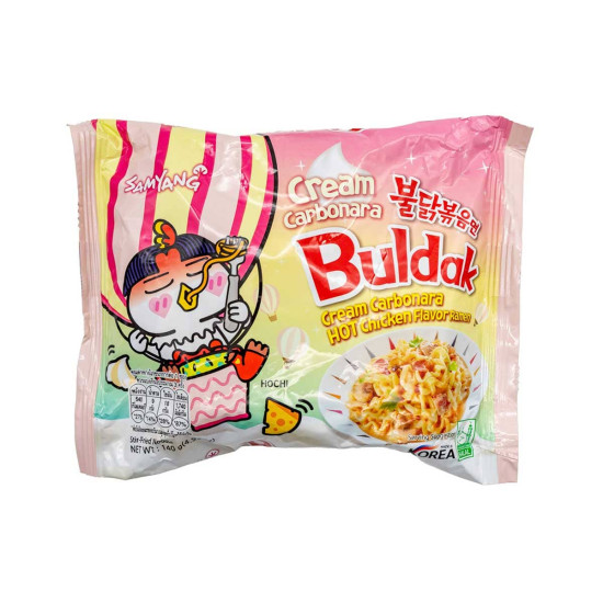 Samyang Buldak Hot Chicken Flavor Ramen Cream Carbonara 140g